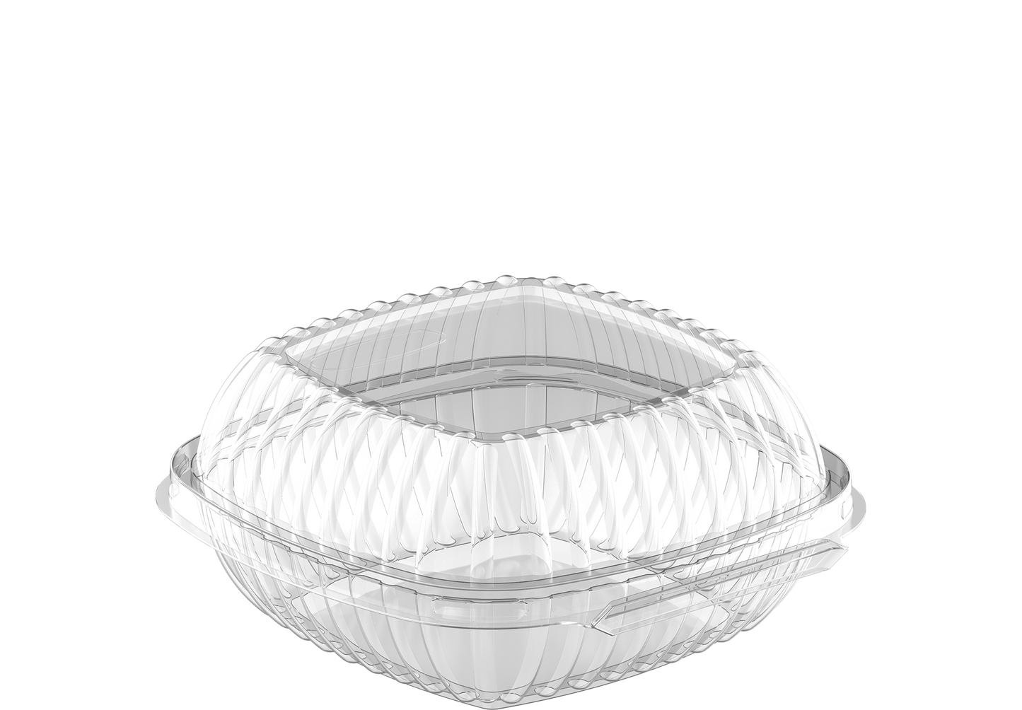 Medium Burger Plastic Containers Carton of 500