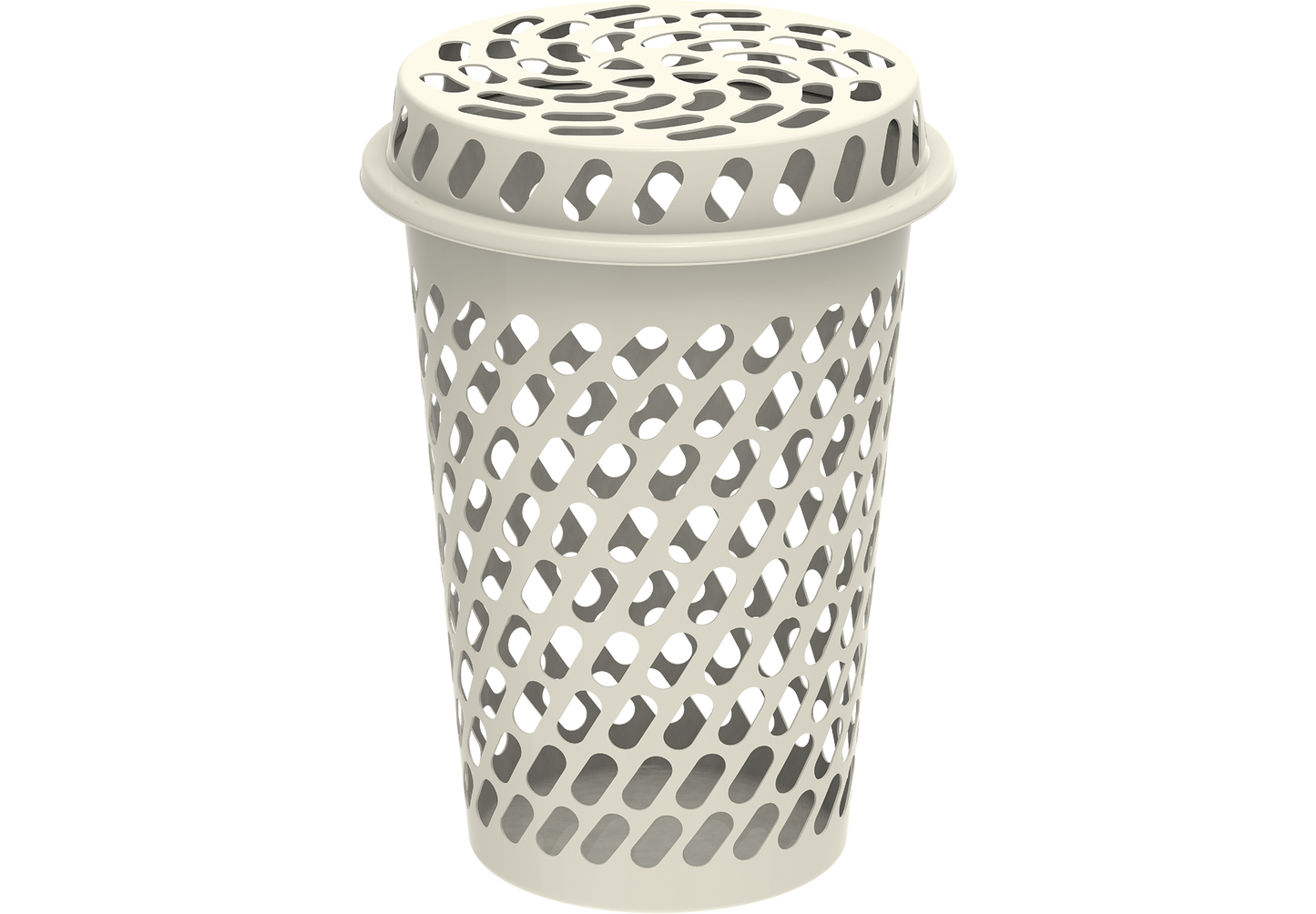 65L Round Tall Laundry Bin