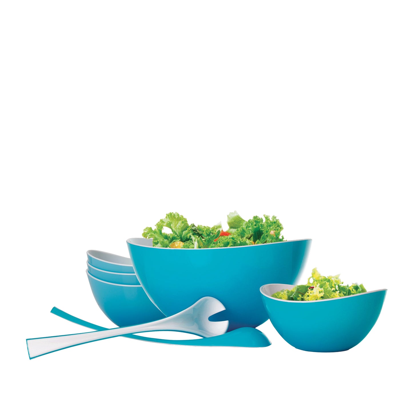 Lock2Go Salad Bowl 7 Pcs. Set