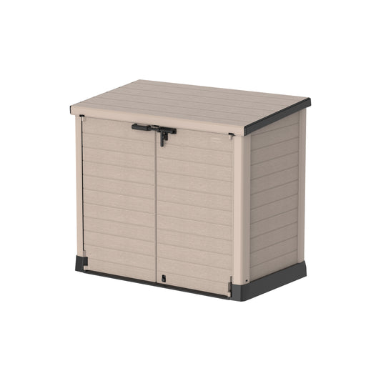 Cedargrain 1200L Small Storage Shed with Flat Lid