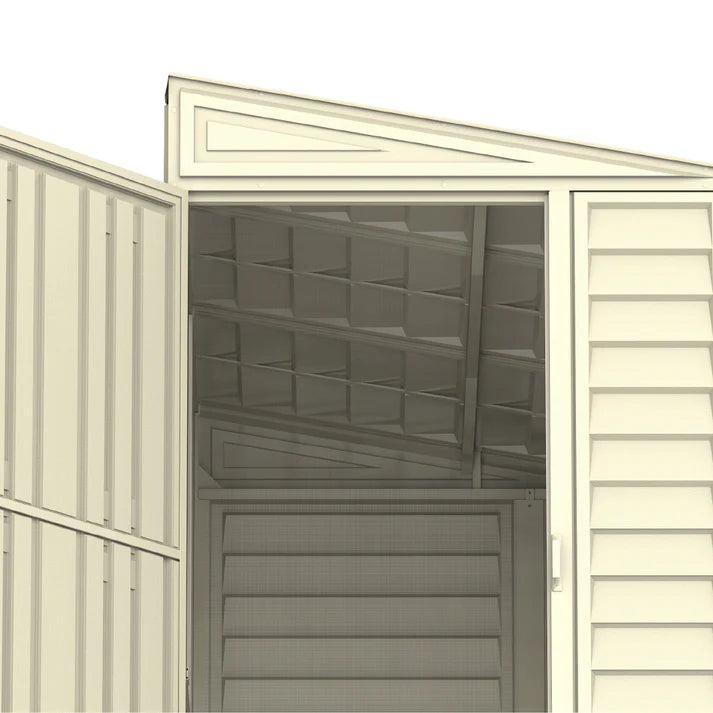 Cosmoplast Outdoor Garden Walk in  Shed 4x8ft