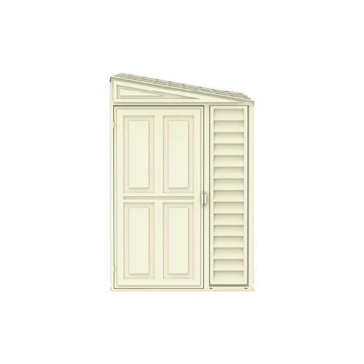 Cosmoplast Outdoor Garden Walk in  Shed 4x8ft
