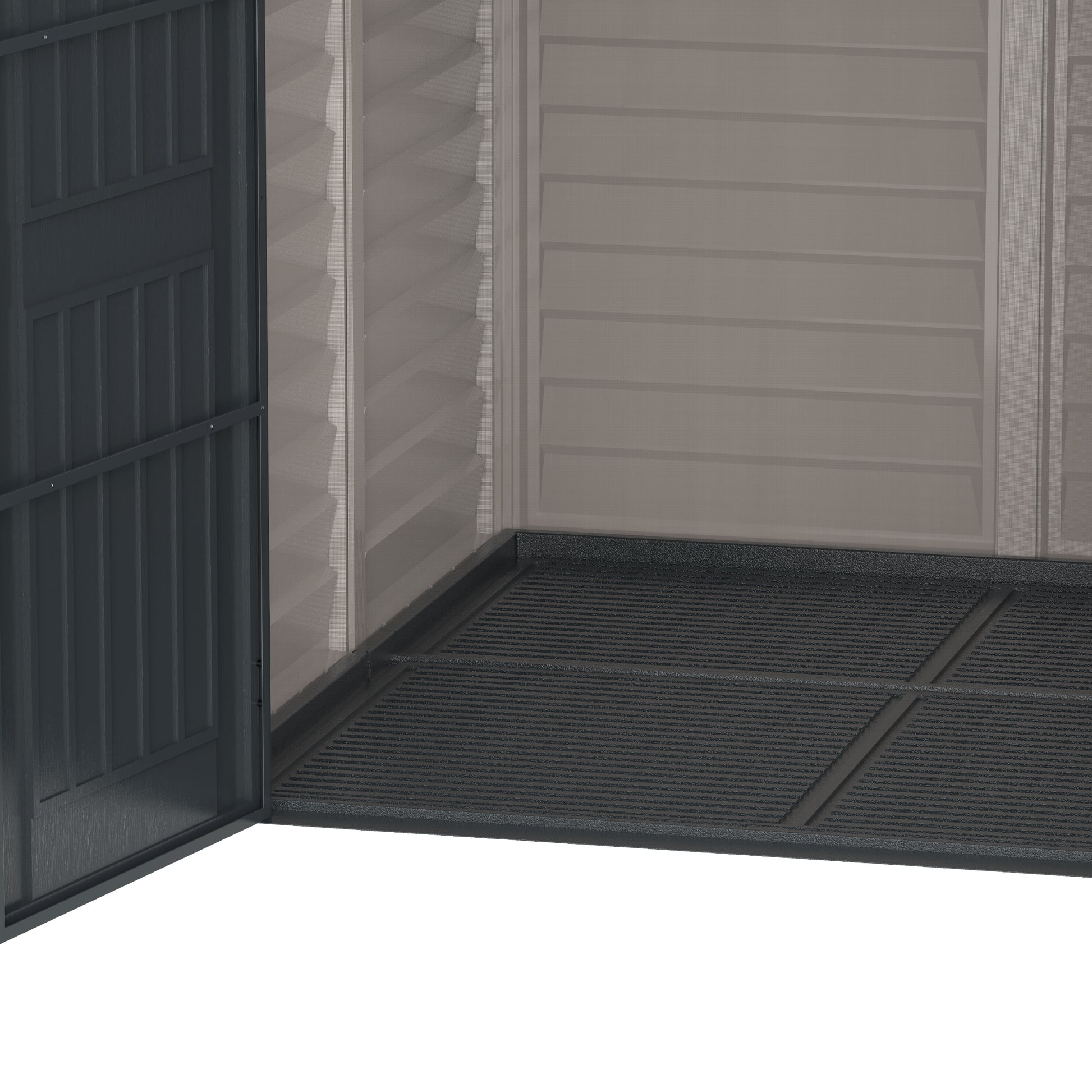 Cosmoplast 6x6ft  Garden Walk in Shed