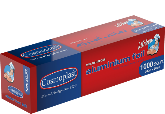 Aluminium Foil 30 cm - 300 m Carton of 6