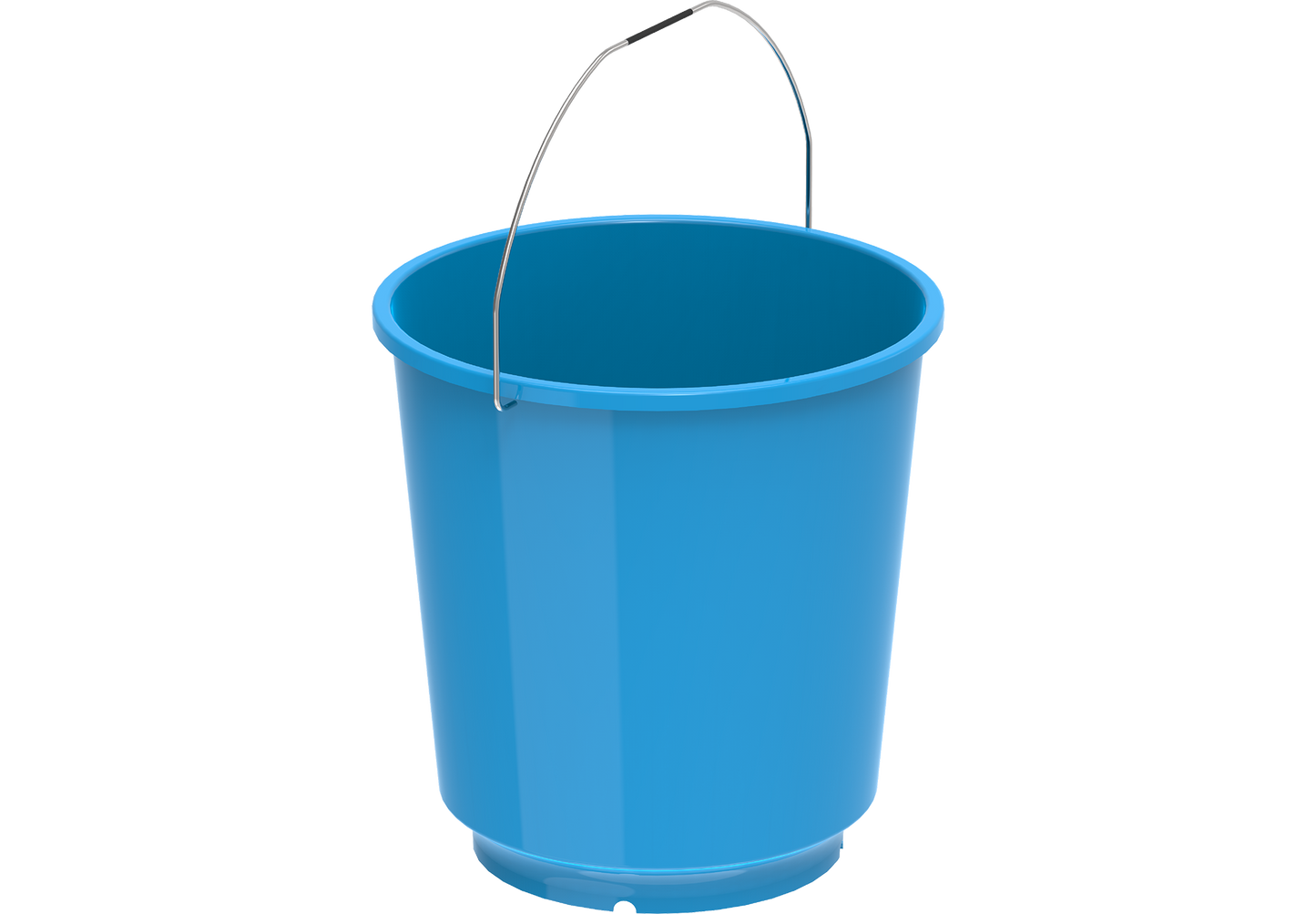 Plastic Round Bucket with Handle EX-70 18L Blue