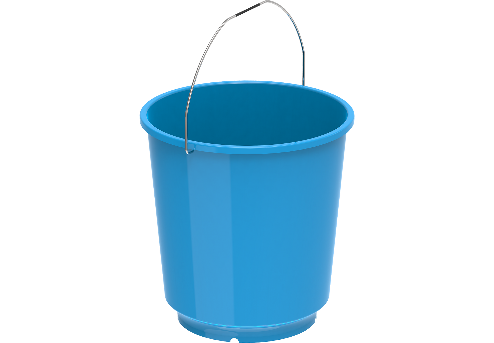 Plastic Round Bucket with Handle EX-90 20L Blue