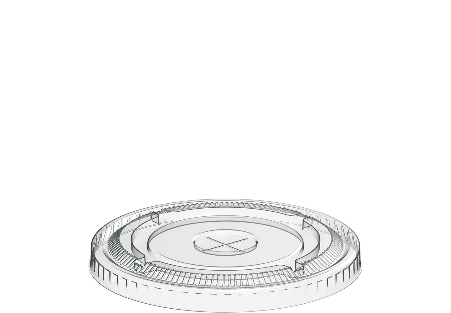 97mm Wholesale Plastic Flat Lids  for Cups- Cosmoplast Oman 