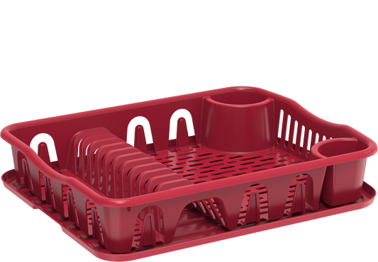 Large Dish Rack with Drainer