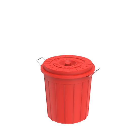 30L Round Plastic Drums with Lid