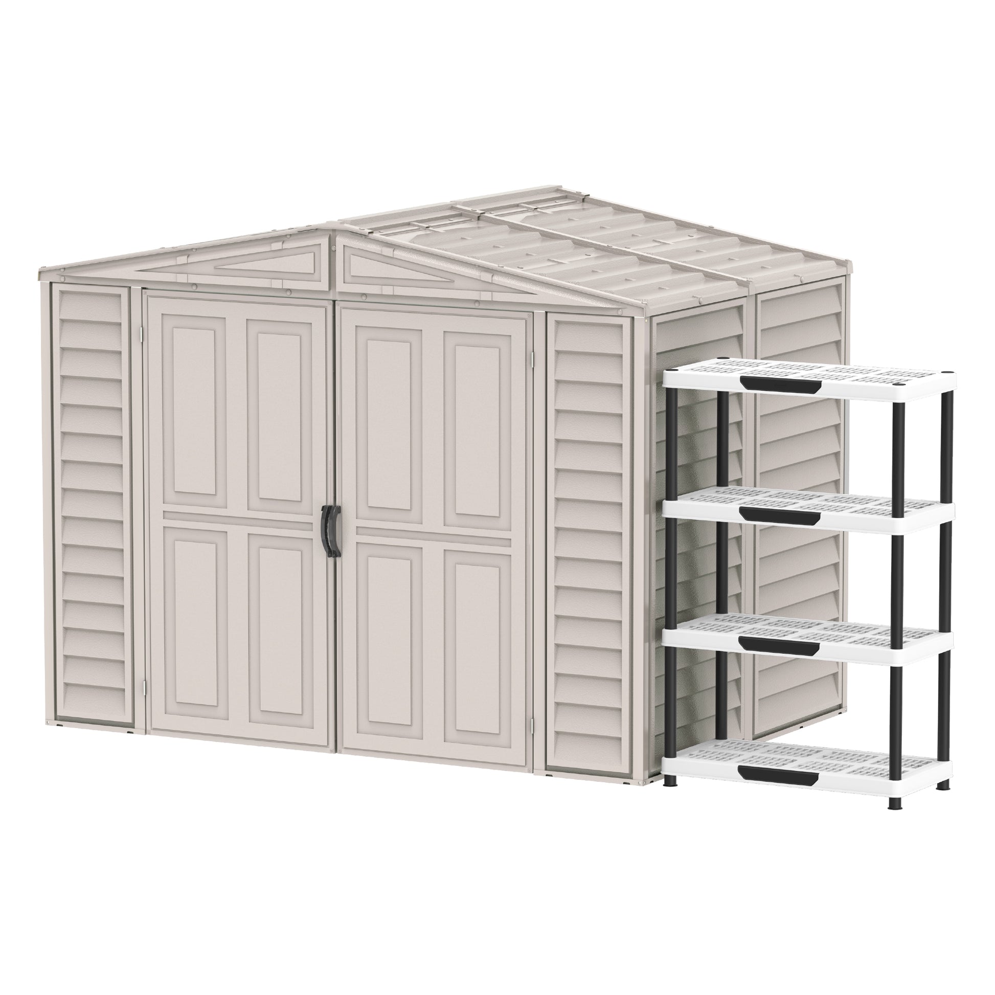 Cosmoplast  Walk in Shed 8x6ft
