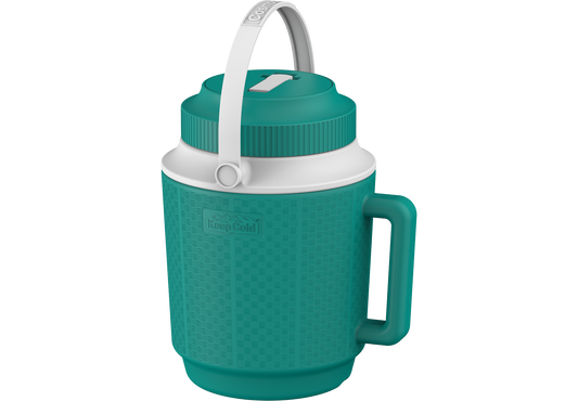 1/2 gallon keepcold water cooler teal green