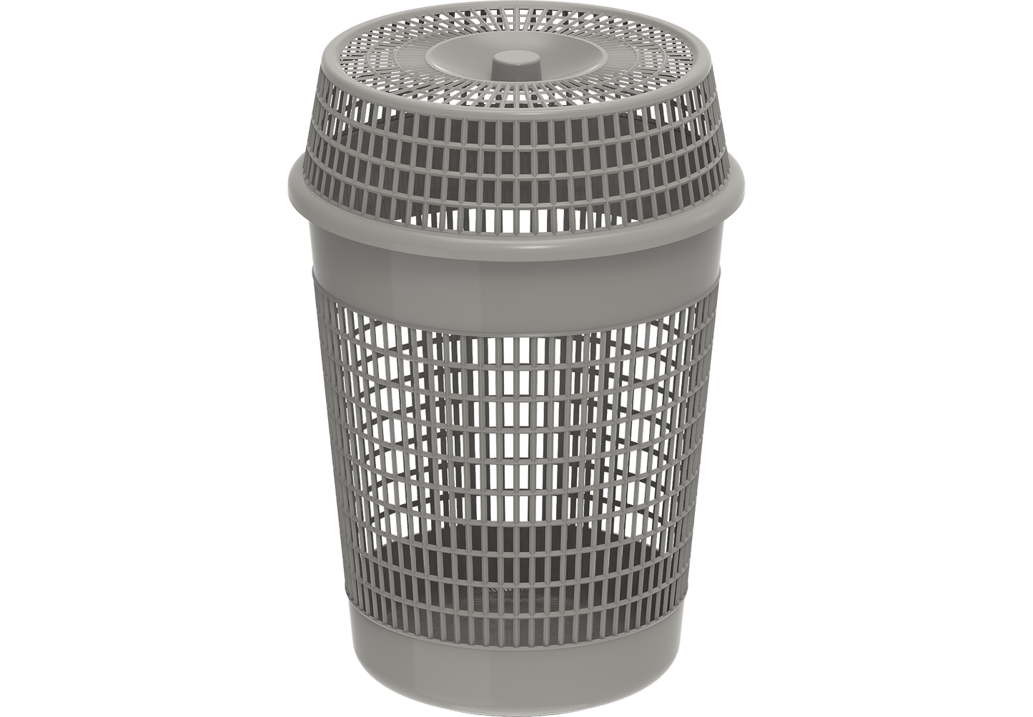 65L Round Tall Laundry Bin