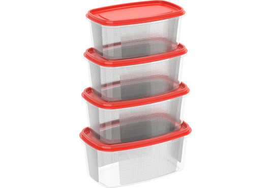 Oval Food Storage Containers Pack