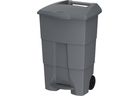 125L Step-on Waste Bin with Pedal & Wheels