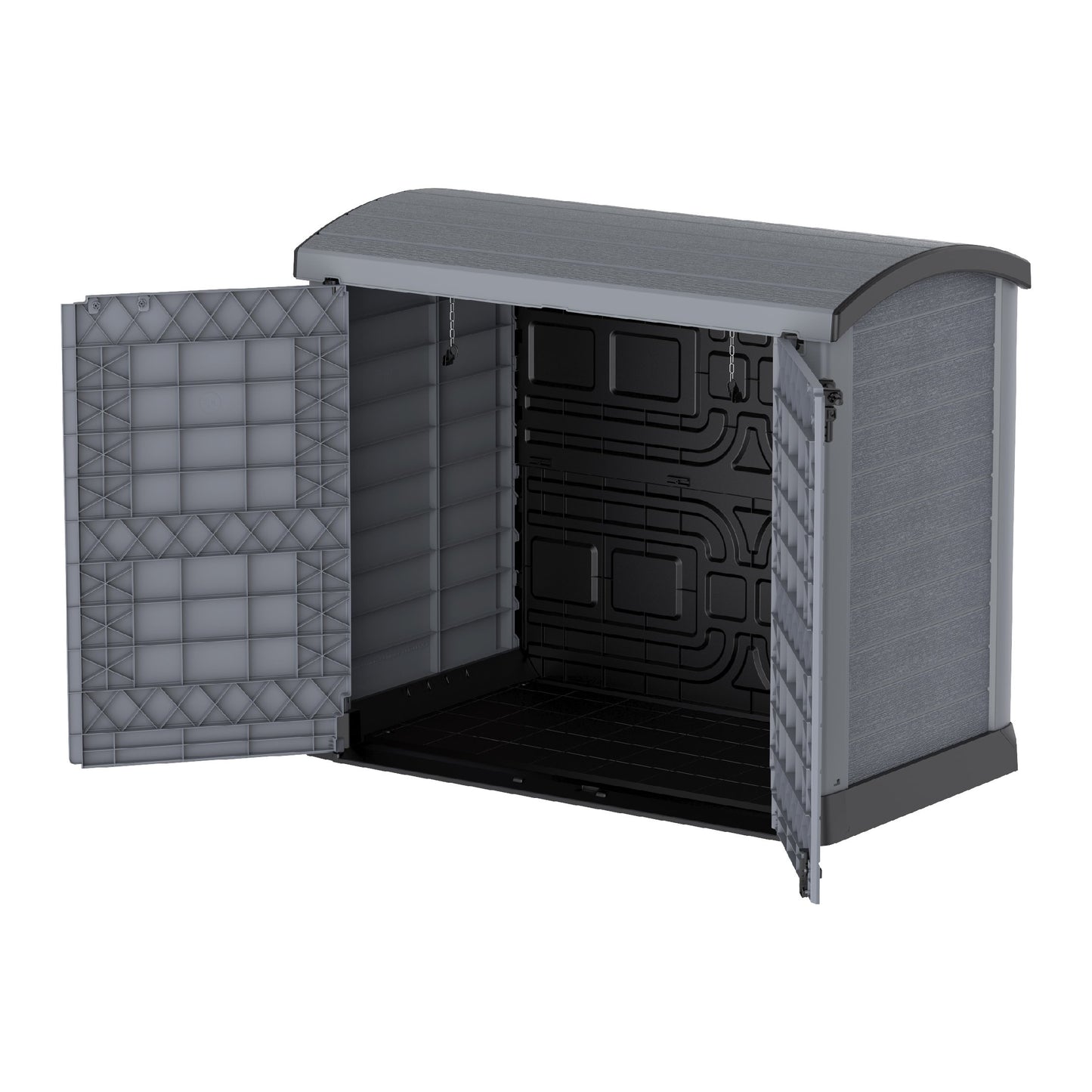 Cedargrain 1200L Small Storage Shed with Arc Lid