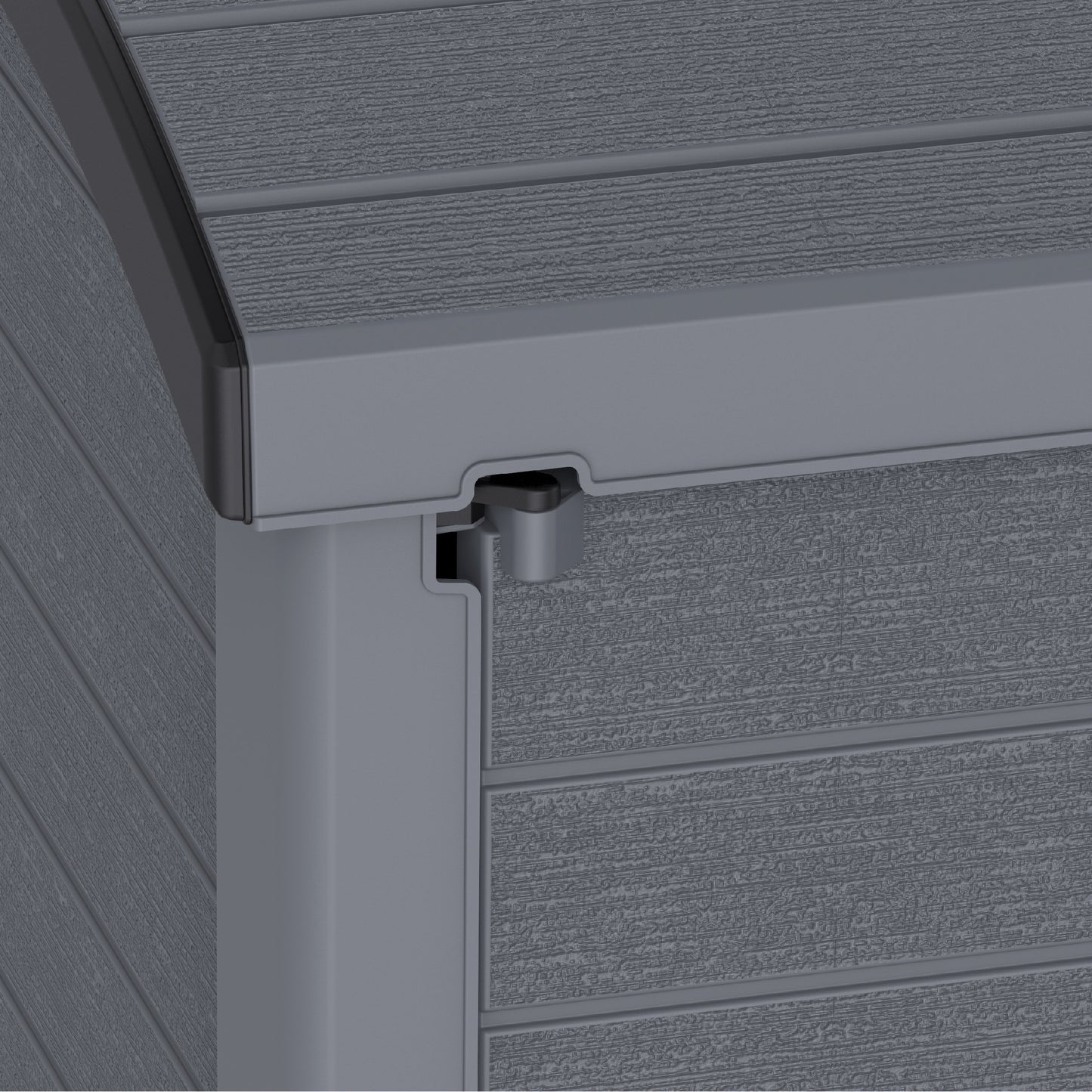 Cedargrain 1200L Small Storage Shed with Arc Lid