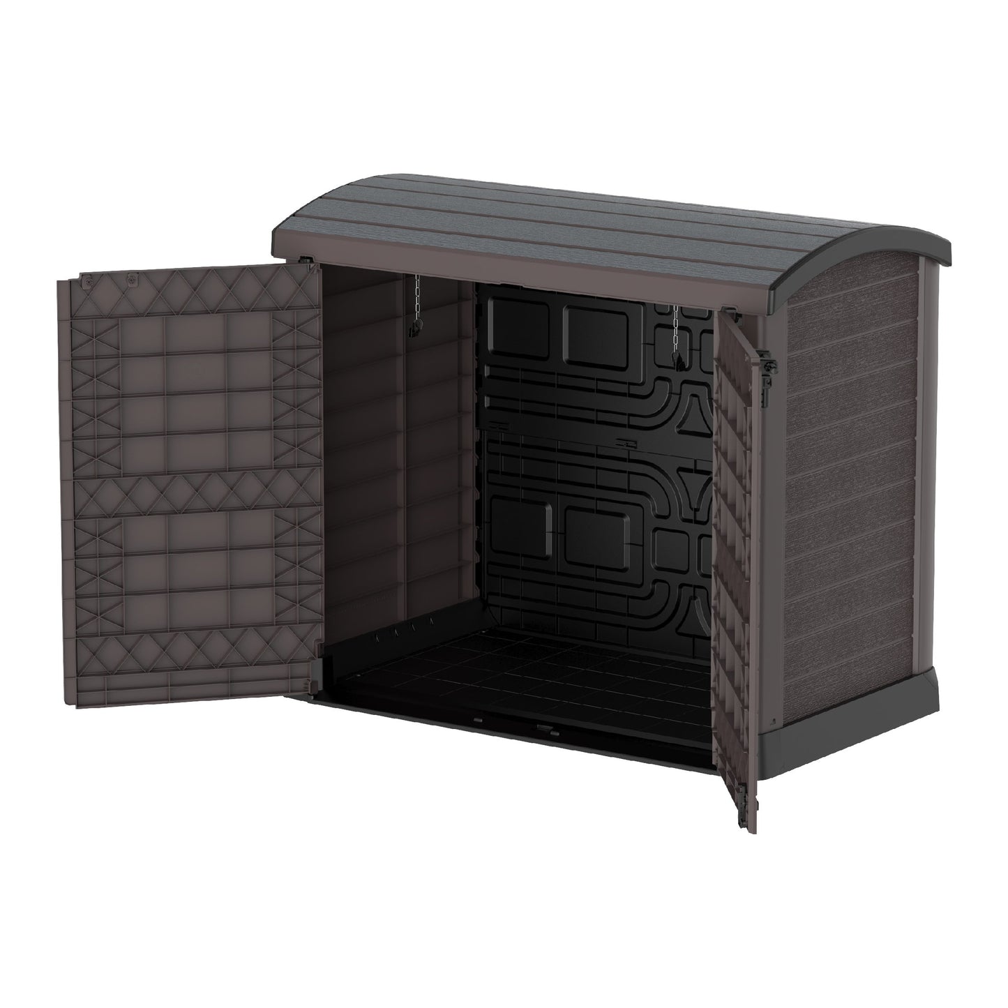 Cedargrain 1200L Small Storage Shed with Arc Lid