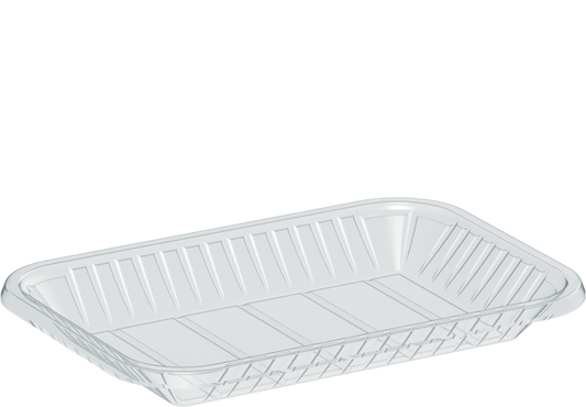 330 ml Clear Plastic Rectangular Trays 5 kg