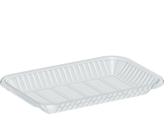 500 ml Clear Plastic Rectangular Trays 5 kg