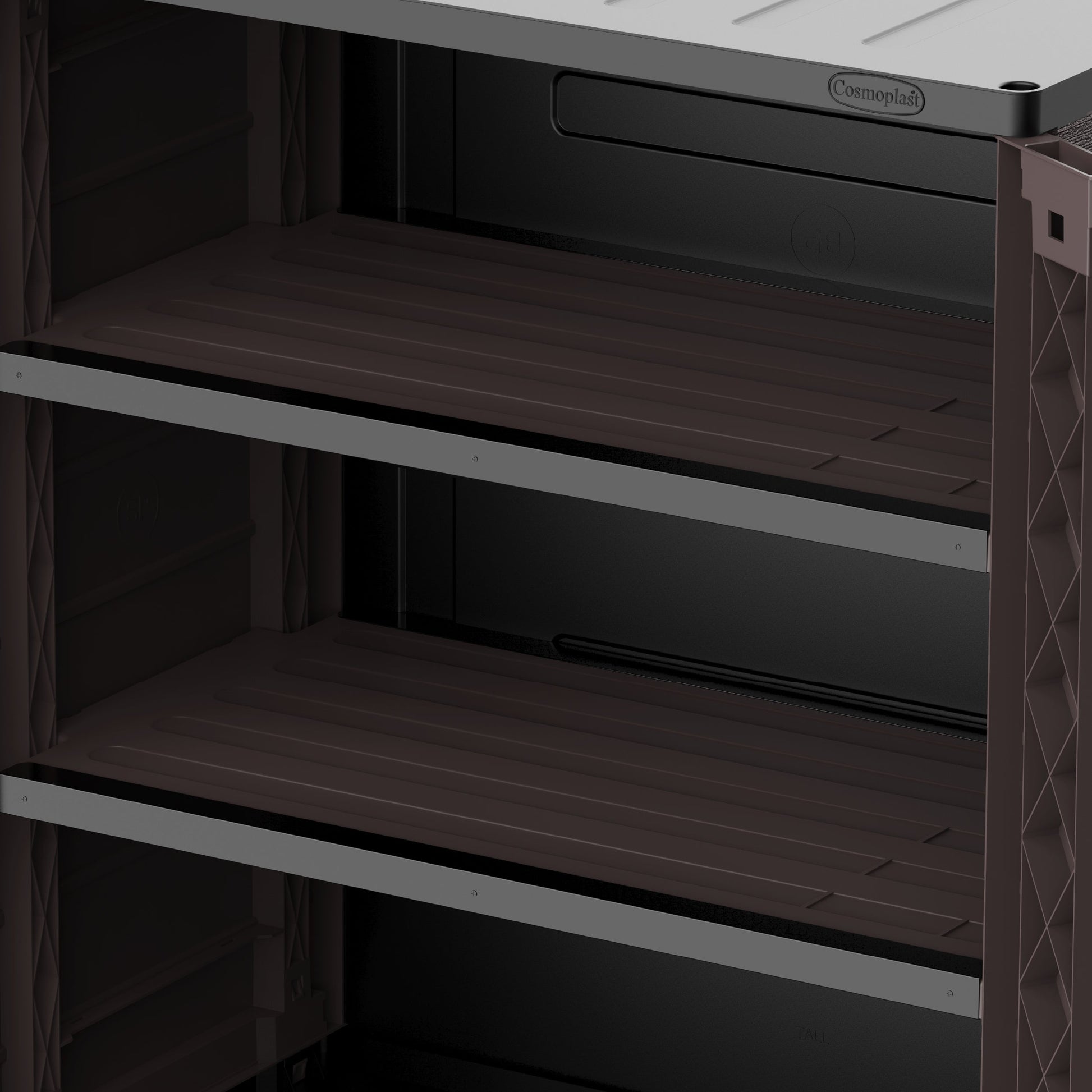 Cedargrain Vertical Storage Short Cabinet