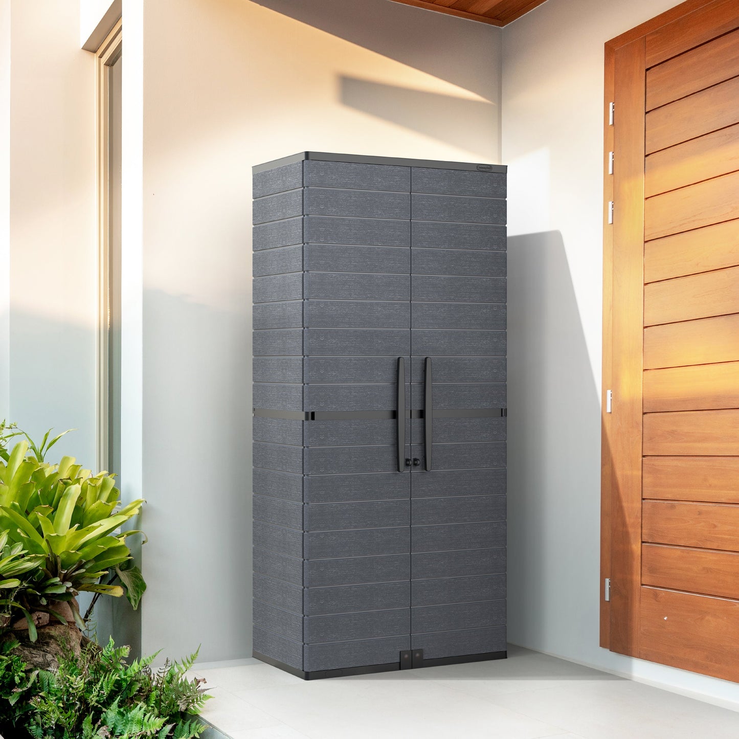 CEDARGRAIN VERTICAL STORAGE TALL CABINET