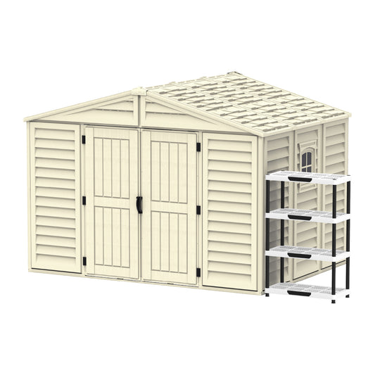 Outdoor & Garden Storage Shed- Cosmoplast