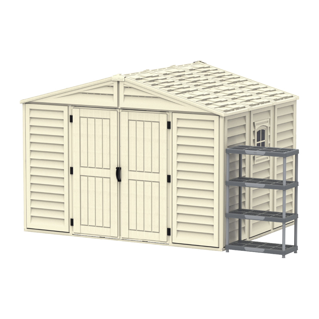 Outdoor & Garden Storage Shed- Cosmoplast