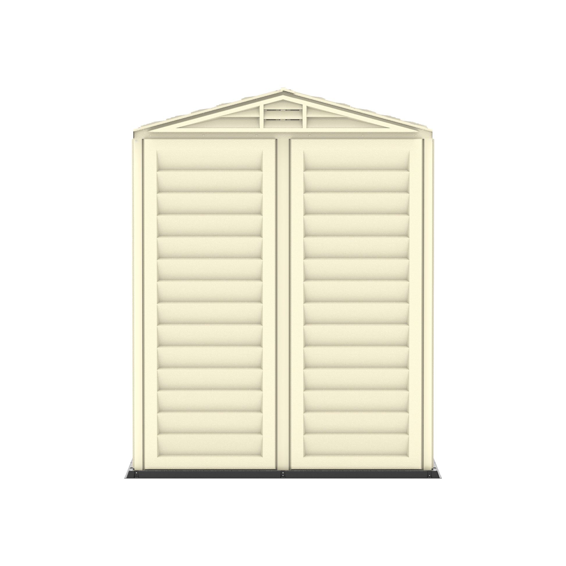 Cosmoplast 5x5 Ouytdoor Walk in Garden Shed