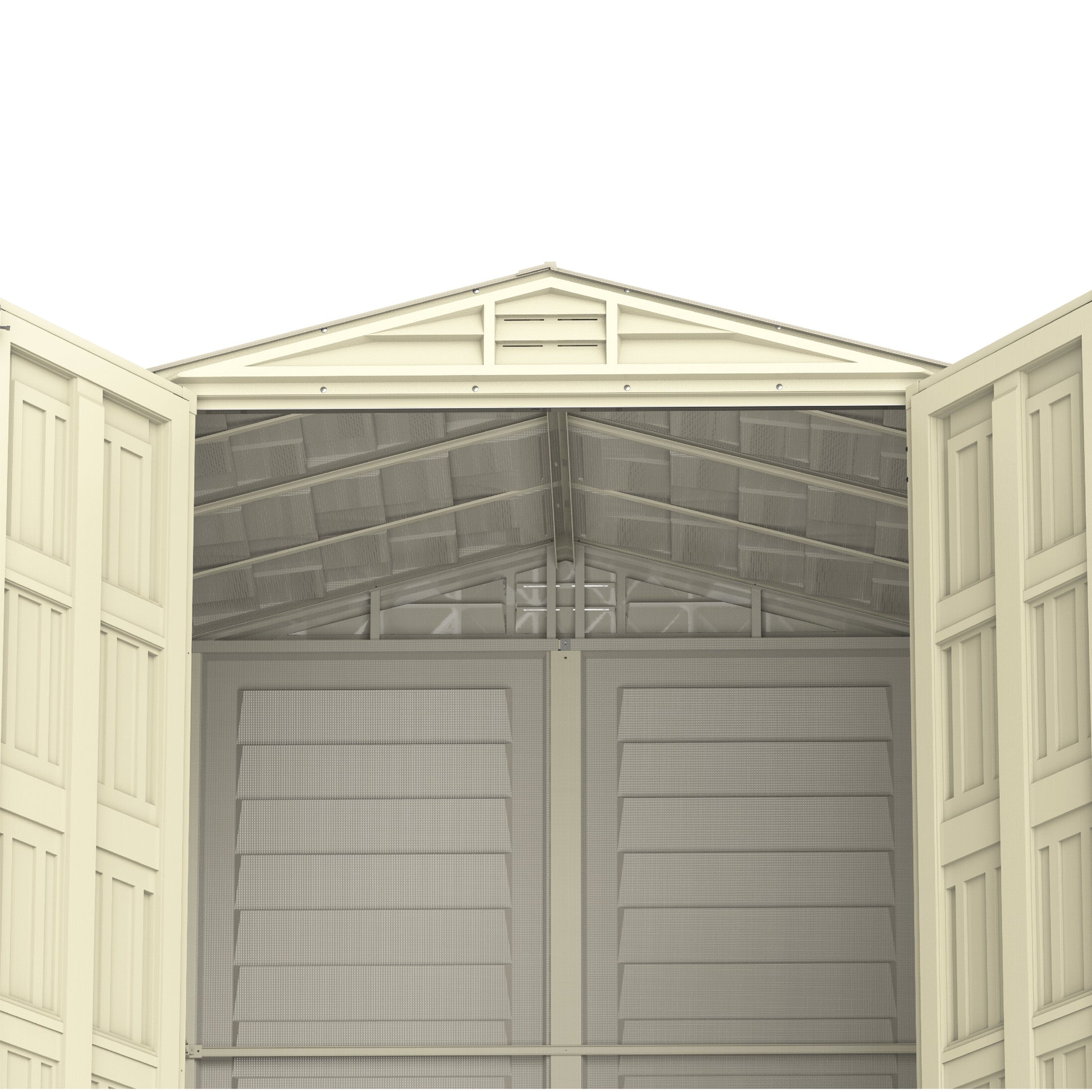 Cosmoplast 5x5 Ouytdoor Walk in Garden Shed